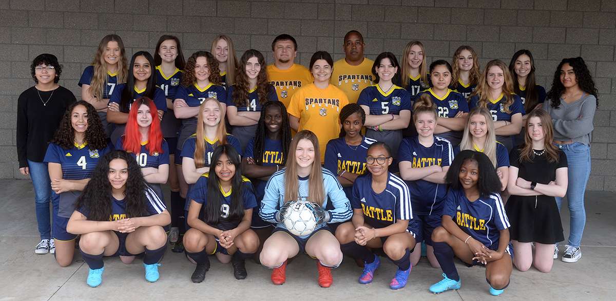Girls Soccer Team Photo
