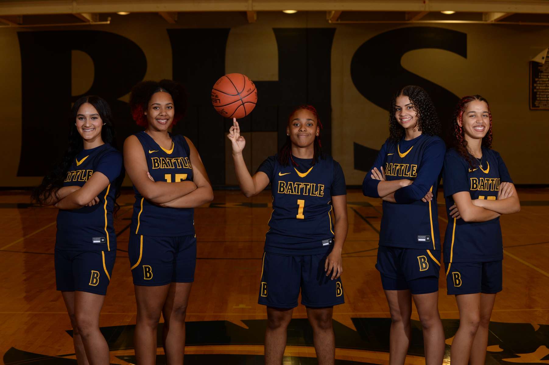 Girls Basketball Team Photo